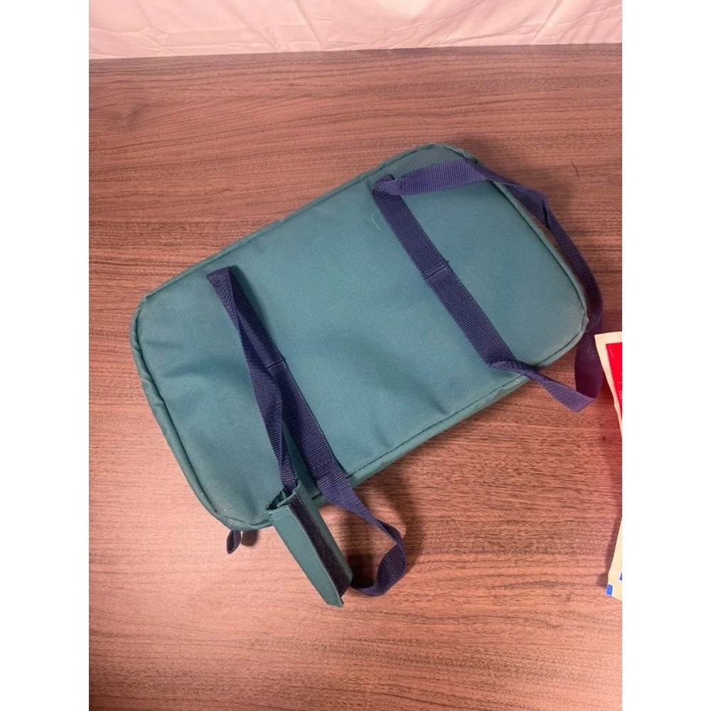 VTG Pyrex Portables Insulated Hot‎ & Cold Carry Bag Teal Thermal